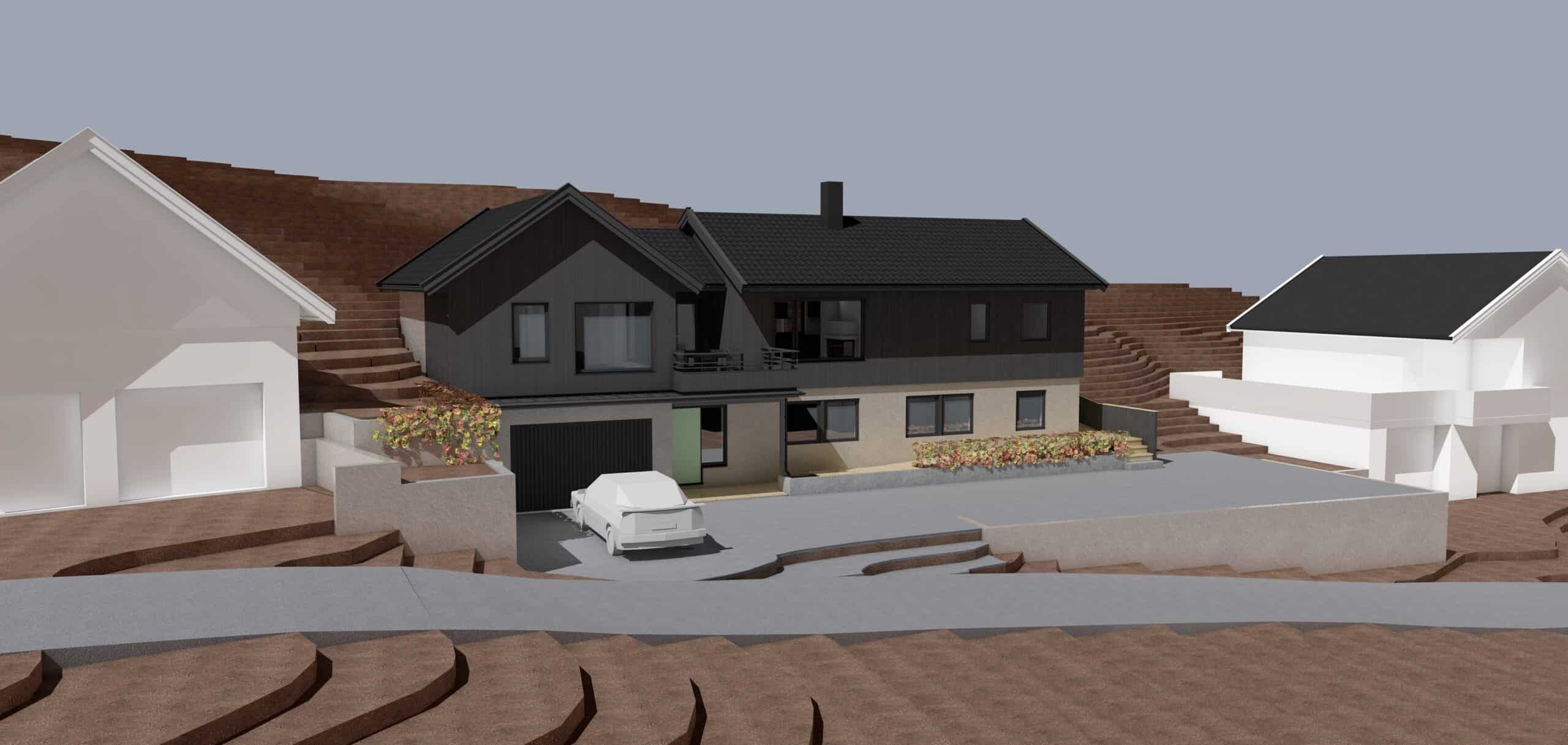 Oppgradering av enebolig, Barkedalsskogen, Fredrikstad